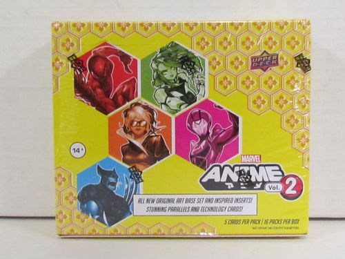 Upper Deck Marvel 2023 Anime Trading Cards Hobby Box