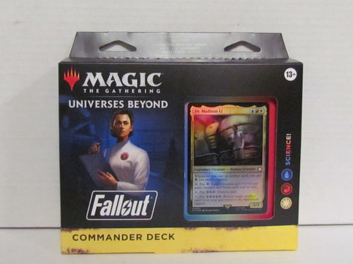 Magic the Gathering Fallout Commander Deck SCIENCE