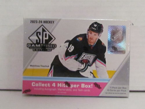 2023/24 Upper Deck SP Game Used Hockey Hobby Box