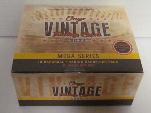 2024 Onyx Vintage Baseball Mega Box