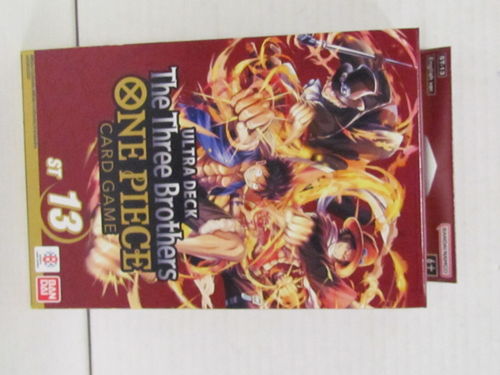 One Piece Ultra Deck THREE BROTHERS